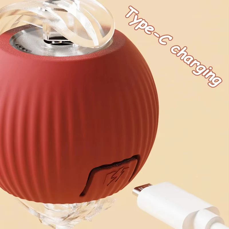 Electric Dog Ball – Auto Rolling Pet Toy with Mouse Design